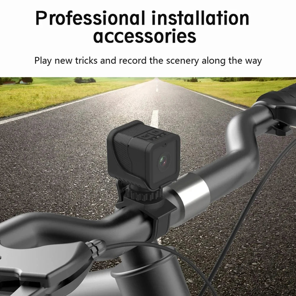 1080P HD Mini Camera Outdoor Waterproof Sports Camera Portable Car Mini DV Camera Motorcycle and Bike Driving Recorder